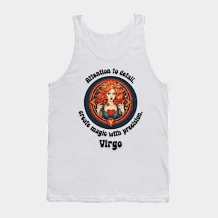 Attention to detail Virgo T-Shirt Tank Top